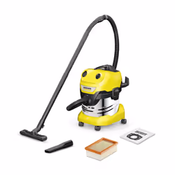 Kärcher WD 4 S V-20/5/22, 1000 W, Aspirateur sans sac, Sec&humide, Sans sac, 20 L, Tissu
