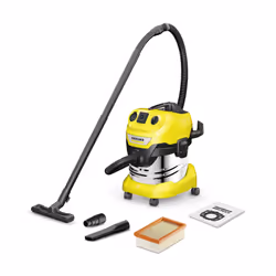 Kärcher WD 4 P S V-20/5/22, 1000 W, Aspirateur sans sac, Sec&humide, Sans sac, 20 L, Tissu