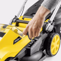 Kärcher LMO 3-18 Marcher derrière un tracteur tondeuse Batterie Jaune, Noir - Vue supplémentaire 4