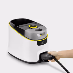 Kärcher SC 5 DELUXE SIGNATURE LINE Nettoyeur vapeur traineau 1,3 L 2250 W Noir, Blanc