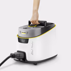 Kärcher SC 5 DELUXE SIGNATURE LINE Nettoyeur vapeur traineau 1,3 L 2250 W Noir, Blanc - Vue supplémentaire 4