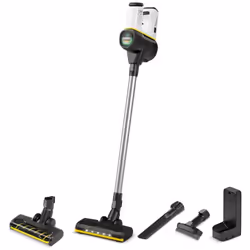 Kärcher Odkurzacz VC 6 Cordless ourFamily Duo, Aspirateur balai, Sans sac, Blanc, 0,8 L, Métal, Sec