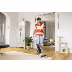 Kärcher FCV 3 vloerreiniger Aspirateur-balai 2 en 1 Batterie Sec&humide HEPA Sans sac 160 W Blanc - Vue supplémentaire 5