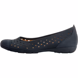 Ballerine Cuir Gabor Cervo-Weiss Bleu Foncé