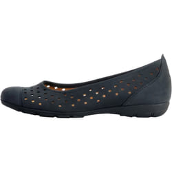 Ballerine Cuir Gabor Cervo-Weiss Bleu Foncé