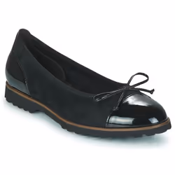 Ballerines marine en cuir femme Gabor