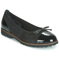 Ballerines marine en cuir femme Gabor