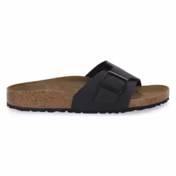Sandales Catalina Etroite Cuir Noir
