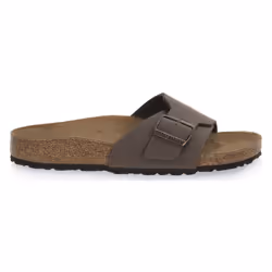 Sandales Catalina Etroite Cuir Marron