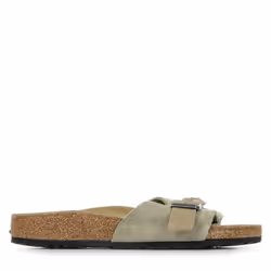 Sandales Oita Braided Etroite Daim Beige