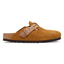 Sandales Boston Braided Etroite Cuir Marron