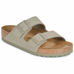 Sandales - BIRKENSTOCK - Unisexe - Kaki - Tige Basse - Talon Plat