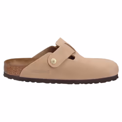 Birkenstock modèle Boston Big Buckle Brun clair