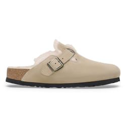 Birkenstock modèle Boston Vl/ Shearling Brun clair - 36