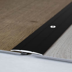 Barre de seuil  Largeur: 38 mm  type: 12  Aluminium anodisé  Couleur:bronze foncé  Fixation: à visser  Longueur:900 mm