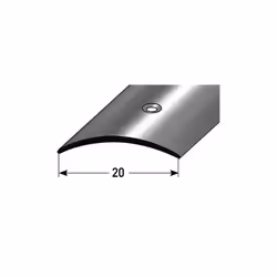 Barre de seuil  profilé de transition 20 mm  type: 143144  Couleur:inox brillant  Longueur:900 mm  Largeur:20 mm