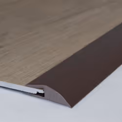 Profile de finition PVC  profilé darrêt  hauteur 5 mm  PVC souple  type 356  Couleur:brun  Largeur:32 mm