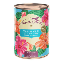 Terra Canis 140030 pâtée pour chien Mango, Saumon Adulte 400 g