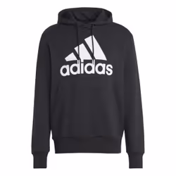 Sweat-shirt à capuche en molleton Essentials Big Logo en Noir
