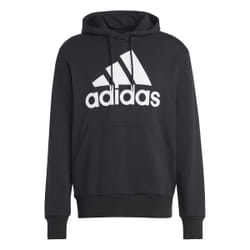 Sweat-shirt à capuche en molleton Essentials Big Logo en Noir