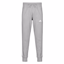 Pantalon fuselé en molleton Essentials Cuff 3-Stripes en Gris