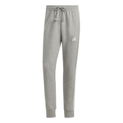 Pantalon fuselé en molleton Essentials Cuff 3-Stripes en Gris