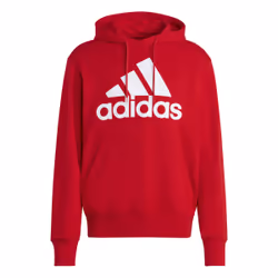 Sweat-shirt à capuche en molleton Essentials Big Logo en Rouge