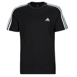 T-shirt à 3 bandes en jersey Essentials en Noir - M