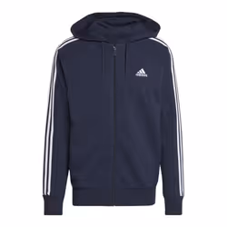 Sweatshirt à capuche zippé adidas 3-Stripes Essentials French Terry