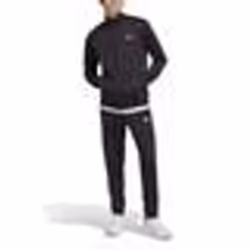 Survêtement Adidas pour Homme Linear Logo Tricot Noir - Multisport Indoor - Manches longues - Respirant