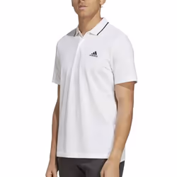 Polo - Adidas - IC9315 - Blanc - Manches courtes - Col polo