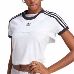 T-shirts + Débardeur Blanc Femme Adidas Tee IC8808