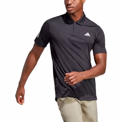 Adidas Polo pour Homme (Manches Courtes) Club 3Str Polo Noir HS3269 M