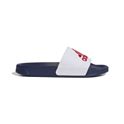 Claquettes Blanc/Bleu Homme Adidas Adilette Shower HQ6885