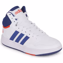 Chaussure Hoops Mid en Blanc