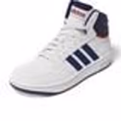 Chaussures Multisport - ADIDAS - Hoops Mid 30 K - Blanc - Enfant - Mixte