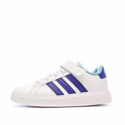 Baskets Blanc/Bleu Garçon Adidas Grand Court 2.0