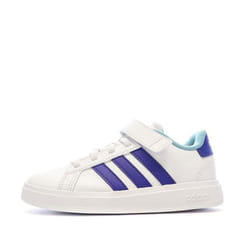 Baskets Blanc/Bleu Garçon Adidas Grand Court 2.0