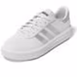Chaussures basses Court platform - Adidas - Blanc - Lacets - Femme