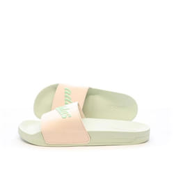 Claquettes Vert/Rose Homme Adidas Adilette Shower GZ9507