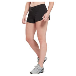 Short de Sport Femme - Reebok - RI French Terry - Noir - Respirant - Confortable