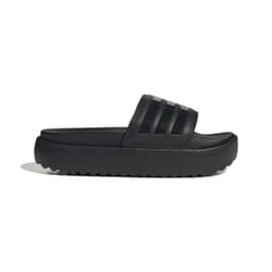 Claquettes Adidas Femme Adilette Platform Slippers - Noir - 42 EU - Plateforme EVA