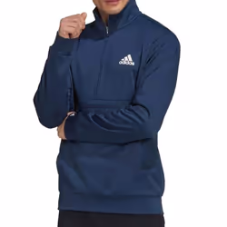 Sweat 1/4 de Zip Marine Homme Adidas HK9831