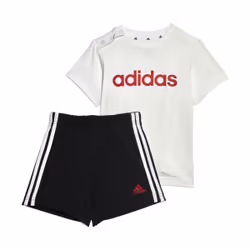 Ensemble de jogging - Adidas - I Lin Co T Set - T-shirt coton bio - Short élastique - Mixte bébé
