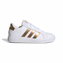 Basket-ball - ADIDAS - Grand Court 20 K - Blanc - Mixte/Enfant - Indoor