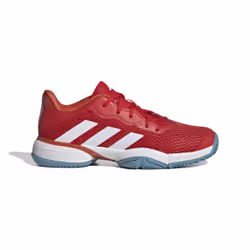 Chaussures de Tennis - ADIDAS - BARRICADE K - Rouge - Enfant - Confort et Stabilité