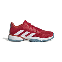 Chaussures de Tennis - ADIDAS - BARRICADE K - Rouge - Enfant - Confort et Stabilité