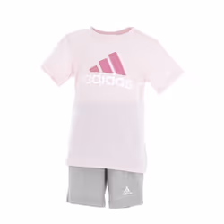 Ensemble survêtement - Adidas - Garçon - Rose - Manches courtes - Multisport