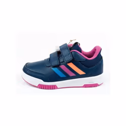 Chaussures de Basket-ball ADIDAS Tensaur Bleu marine Rose - Mixte/Enfant