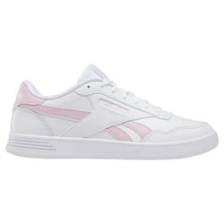 Basket Reebok Femme Court Advance - Blanc Pixel Rose - 38 EU - Cuir - Lacets - Plat